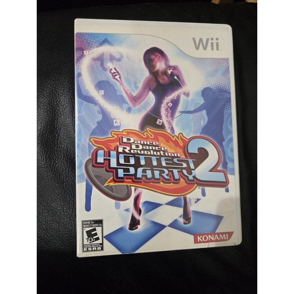 Dance Dance Revolution: Hottest Party 2 (Nintendo Wii) CIB Complete And Tested
